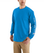 Carhartt Signature Sleeve Logo Long-Sleeve T-Shirt - Blue Glow at Dave's New York