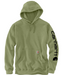 Carhartt Midweight Logo Hooded Sweatshirt - Chive Heather at Dave's New York