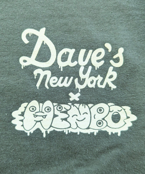 Dave's New York X Henbo Henning Collab Big D Logo T-shirt - Fatigue