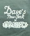 Dave's New York X Henbo Henning Collab Big D Logo T-shirt - Fatigue