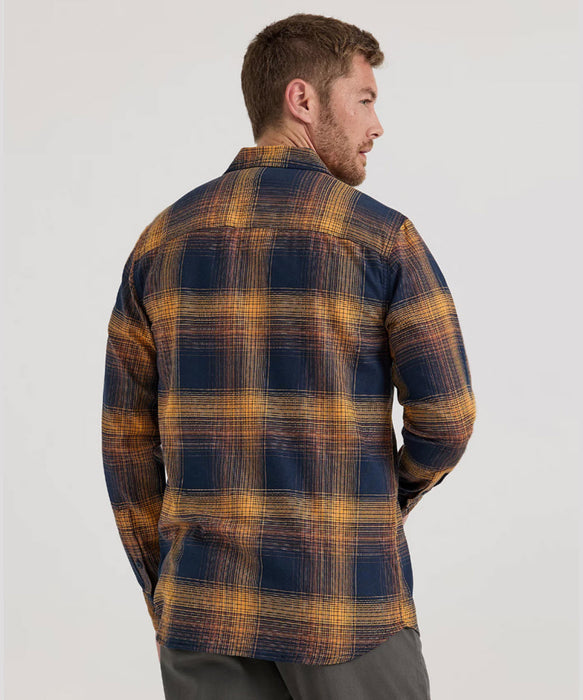 Lee Men's Extreme Motion Plaid Flannel Shirt - Navy Squash at Dave's New York