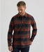 Lee Men's Extreme Motion Plaid Flannel Shirt - Sweet Maple Black at Dave's New York