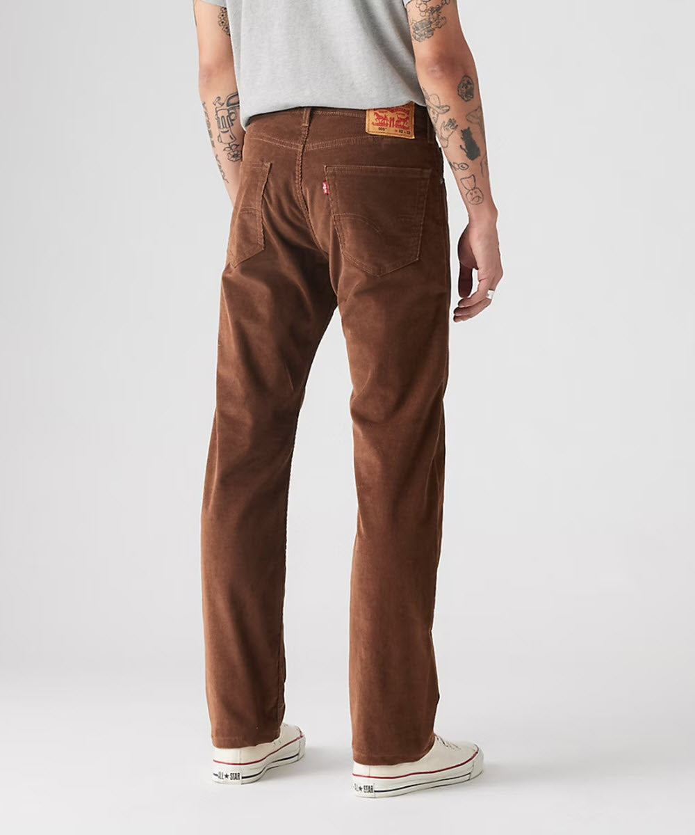 Levi's Men's 505 Regular Fit Corduroy Jeans - Teak — Dave's New York