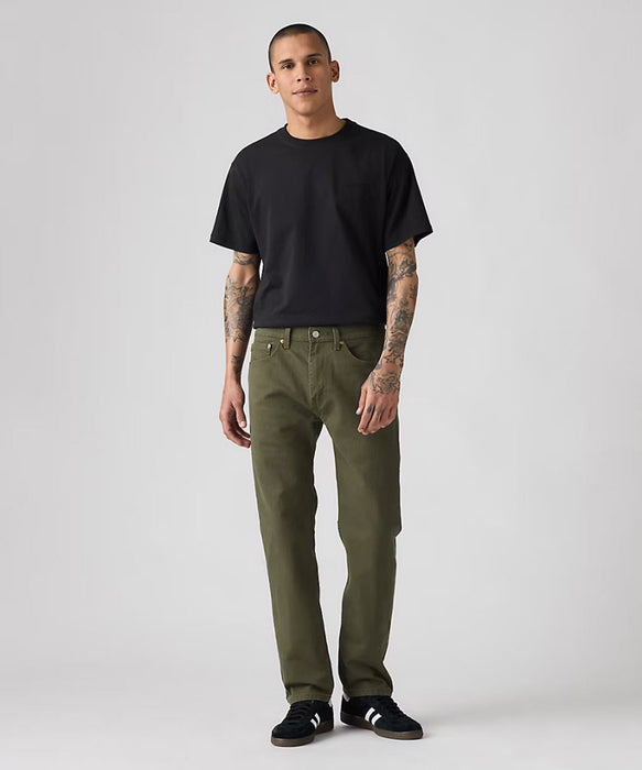 Levi’s Men's 505 Regular Fit Jeans - Olive Night at Dave's New York