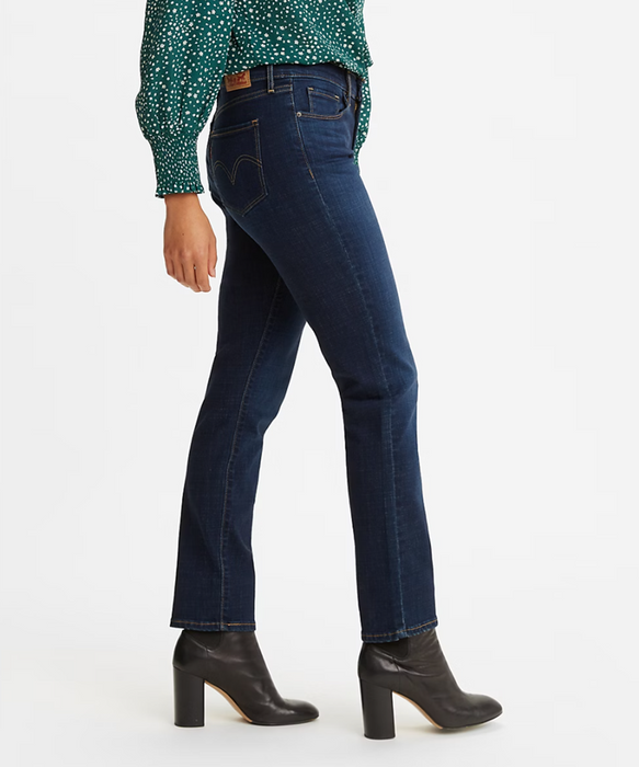 Levi's Women's Classic Mid Rise Straight Fit Jeans - Cobalt Haze at Dave's New York