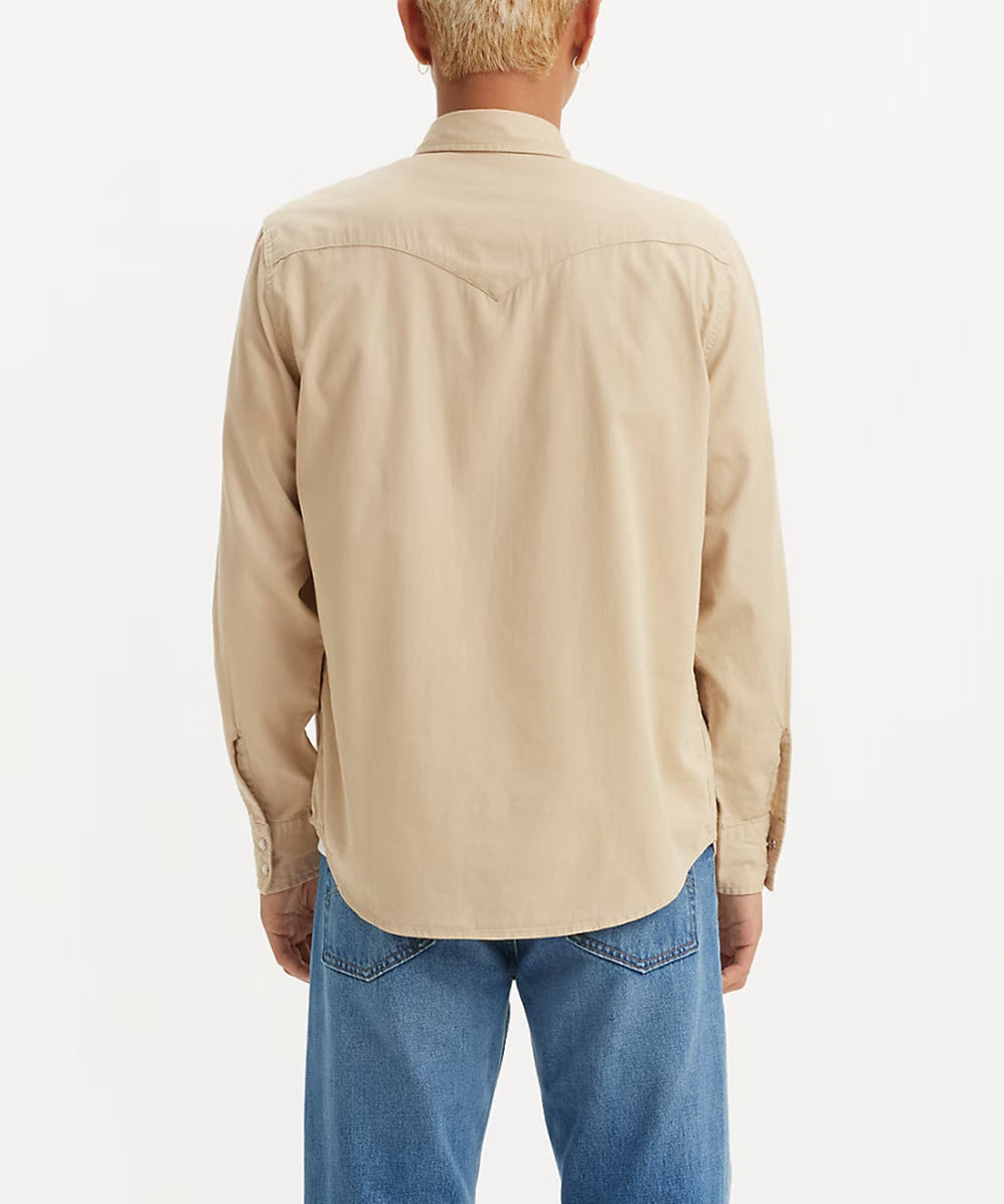 Levi's Men's Newski Camouflage Shirt Dark Green Size Small
