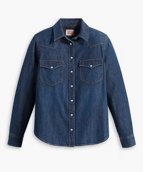 Levi's Women's Ultimate Western Denim Shirt - Smokin' Hot at Dave's New York