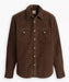 Levi's Men's Classic Standard Denim Western Shirt - Coffee Brown at Dave's New York