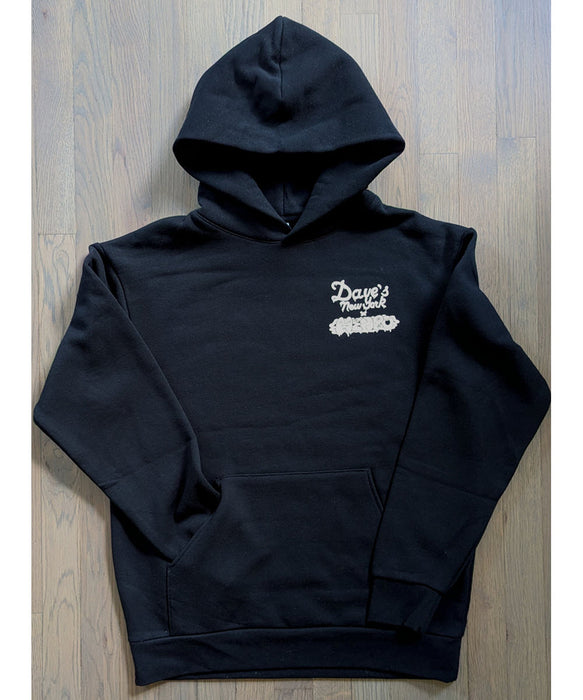 Dave's New York X Henbo Henning Collab "Lunch Break" Hoodie - Black