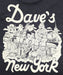 Dave's New York X Henbo Henning Collab "Lunch Break" T-shirt - Black