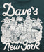 Dave's New York X Henbo Henning Collab "Lunch Break" T-shirt - Forest Green