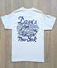 Dave's New York X Henbo Henning Collab "Lunch Break" T-shirt - Natural