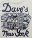 Dave's New York X Henbo Henning Collab "Lunch Break" T-shirt - Natural