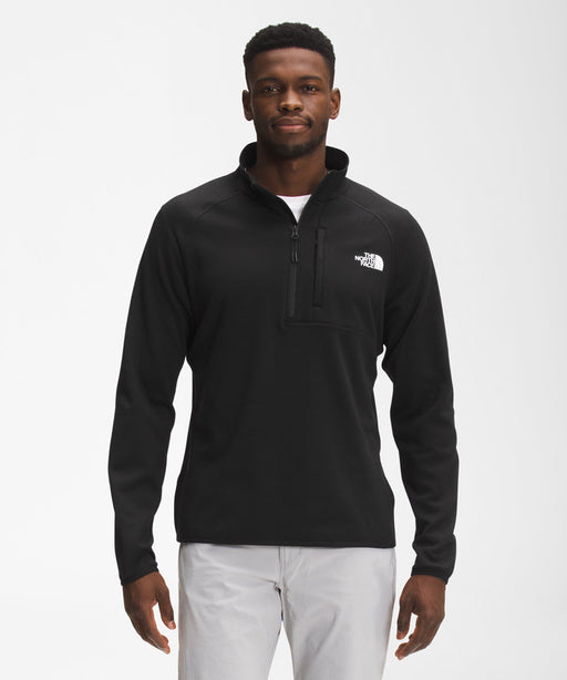 The North Face Men's Canyonlands 1/2 Zip Jacket - TNF Black at Dave's New York