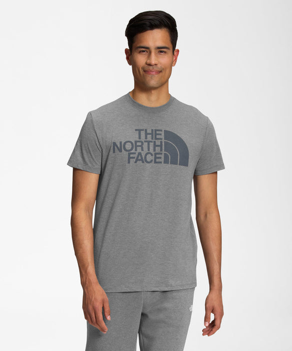 The North Face Men's Tri-Blend Half Dome Short Sleeve T-shirt - Medium Grey Heather at Dave's New York