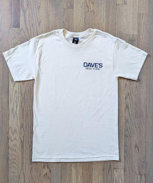 Dave's New York x Henbo Henning Collab Short Sleeve T-shirt - Natural