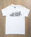Plaza Athletics x Dave's New York "Cement Truck" T-shirt - White