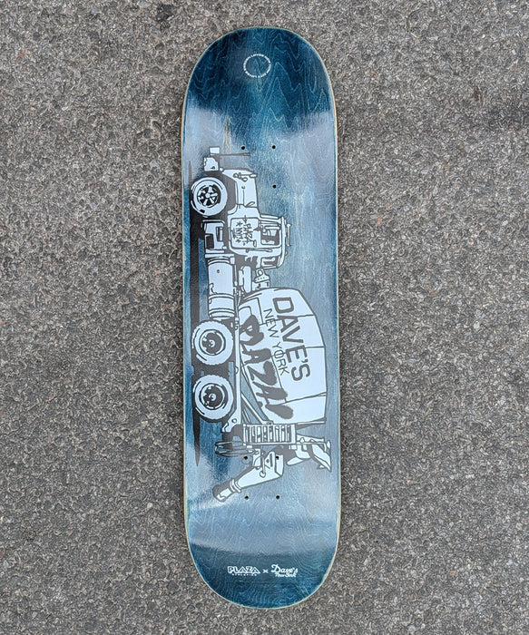 Plaza Athletics x Dave's New York Skateboard Deck - Navy