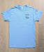 Plaza Athletics x Dave's New York "Storefront" T-shirt - Stone Blue