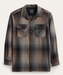 Pendleton Men's Wool Board Shirt - Brown/Charcoal Ombre at Dave's New York