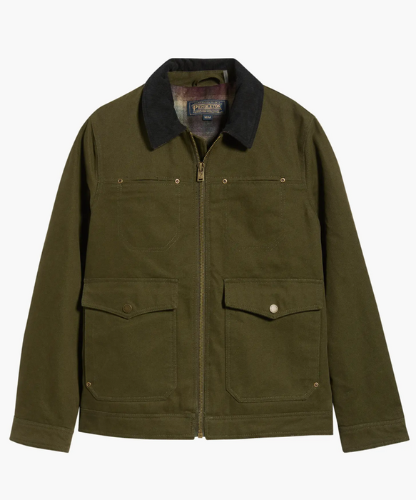 Pendleton Men's Carson City Ranch Jacket - Dark Olive at Dave's New York