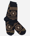 Pendleton Harding Merino Wool Blend Crew Socks - Black at Dave's New York