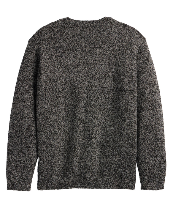 Pendleton Men’s Shetland Wool Sweater - Black/Wheat Heather at Dave's New York