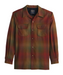 Pendleton Men's Wool Board Shirt - Rust/Olive Ombre at Dave's New York