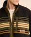 Pendleton Men's Tahuya Berber Fleece Jacket - Olive Bronze Stripe at Dave's New York