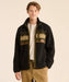 Pendleton Men's Tahuya Berber Fleece Jacket - Olive Bronze Stripe at Dave's New York