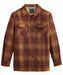 Pendleton Men's Board Wool Shirt - Gold/Rust Ombre at Dave's New York