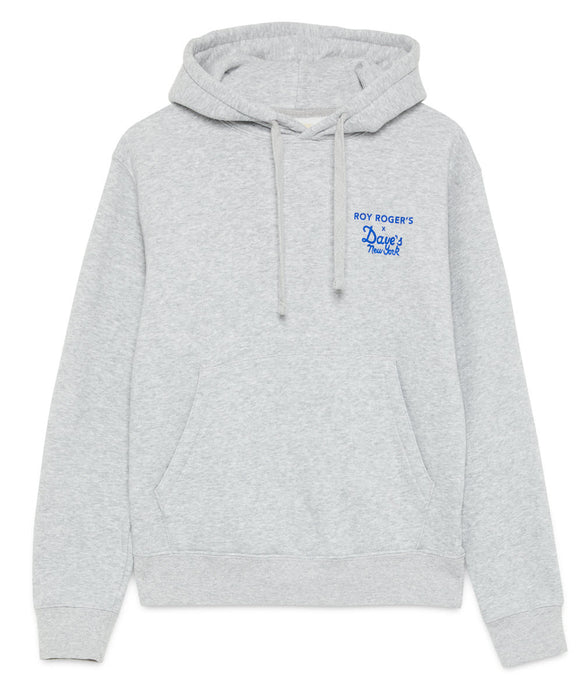 Roy Roger's X Dave's New York Collab "Statement Pant" Hooded Sweatshirt - Grey