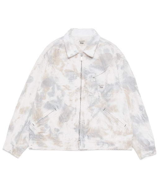 Roy Roger’s X Dave’s New York Collab Work Jacket - Grey Tie Dye