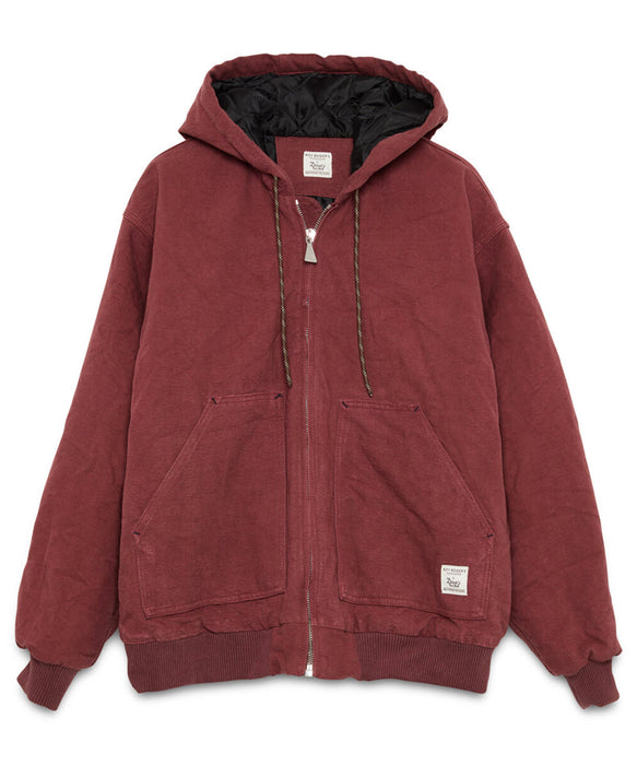 Roy Roger's X Dave's New York Collab "Austin" Insulated Hooded Jacket - Brick