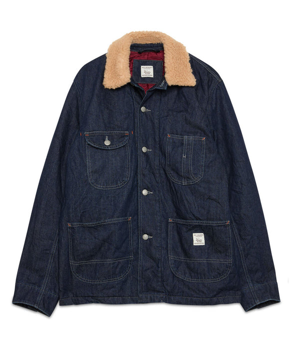 Roy Roger's X Dave's New YorkCollab Insulated Chore Coat - Rinsed Denim