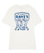 Roy Roger's X Dave's New York Collab "Crew" Short Sleeve T-shirt - Off-White