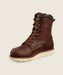 Red Wing Shoes 8-Inch Moc Toe Waterproof Work Boots (411) - Red Oak at Dave's New York