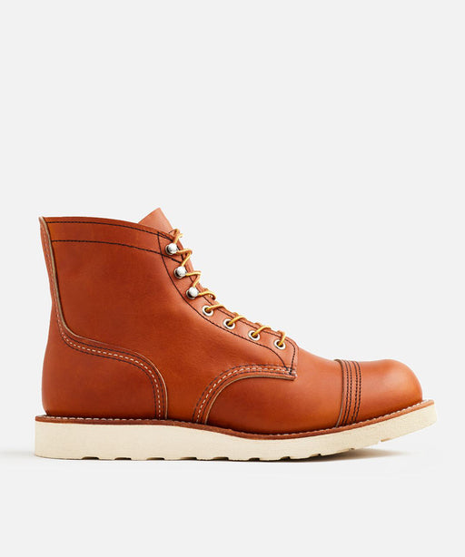 Red Wing Heritage Iron Ranger Traction Tred Work Boots - Oro Leather at Dave's New York