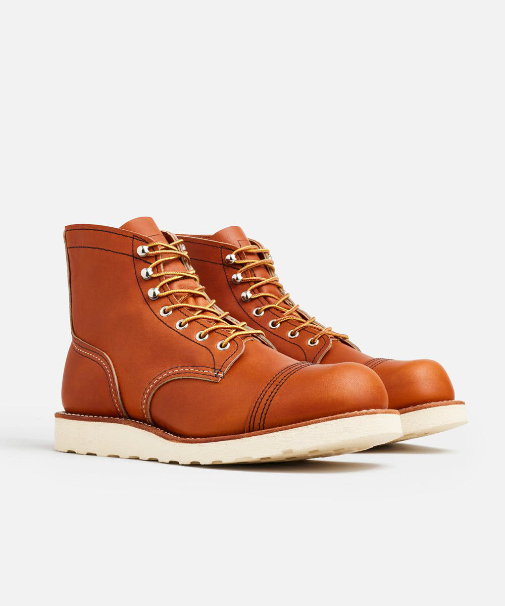 REDWING8120ヴィンテージ9Ｄ Red Wing Heritage Iron Ranger Traction Tred Work Boots - Oro