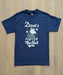 Dave's New York X Henbo Henning Collab "Icons" T-shirt - Rat in Navy