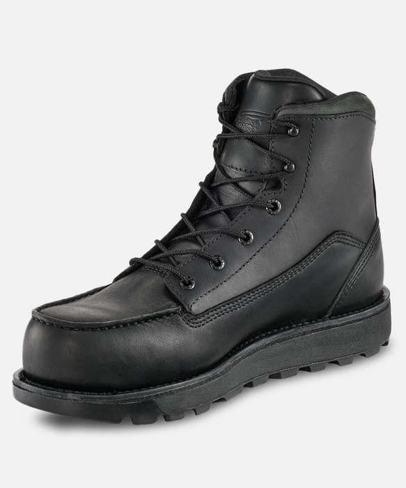 Red Wing Shoes Traction Tred Lite Safety Toe Work Boots - Black at Dave's New York
