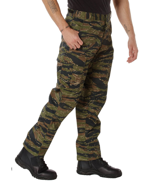 Rothco Army Style BDU Cargo Pants – Tiger Stripe Camo at Dave's New York