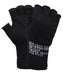 Rothco Military Fingerless Wool Gloves - Black at Dave's New York
