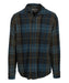 Schott NYC Men's Plaid Flannel Shirt - Blue/Green at Dave's New York