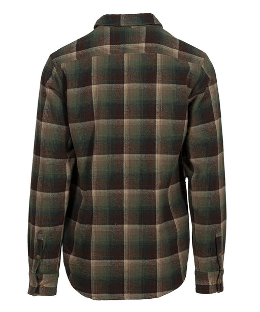 Schott NYC Men's Plaid Flannel Shirt - Falling Leave at Dave's New York