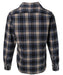 Schott NYC Men's Plaid Flannel Shirt - Grey at Dave's New York