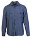 Schott NYC Men's Long Sleeve Denim Shirt - Herringbone at Dave's New York