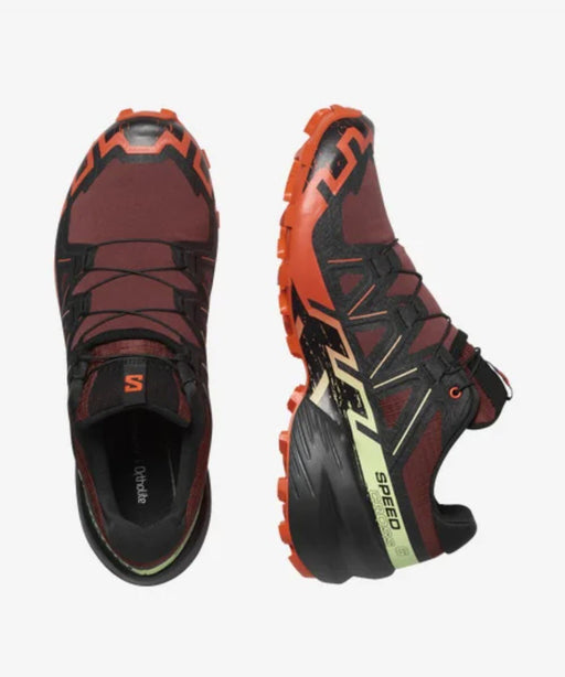 Salomon Men's Speedcross 6 Trail Running Shoes - Rum Raisin/Cherry Tomato/Cognac at Dave's New York