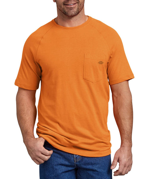 Dickies Cooling Temp-iQ Short Sleeve T-Shirt - Bright Orange at Dave's New York