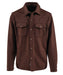 Schott NYC Men’s CPO Wool Shirt - Brown at Dave's New York